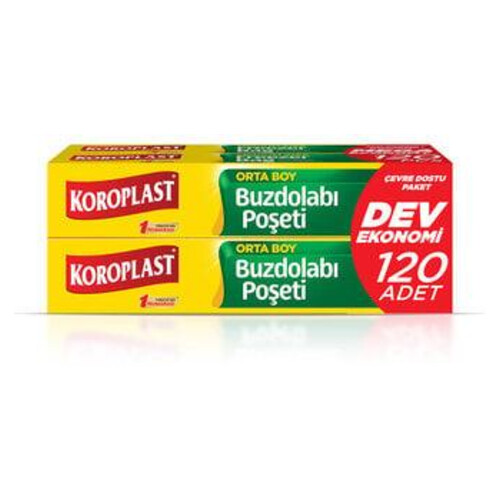 Koroplast Buzdolabı Poşeti Orta Dev 12' Li